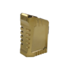 EXTENSION 10 KILLER ORO GLOCK 17 Extención +10 de aluminio diseño Killer para Glock de 17/15 RD 9mm/.40