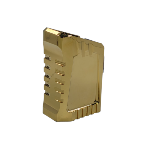 EXTENSION 10 KILLER ORO GLOCK 17 Extención +10 de aluminio diseño Killer para Glock de 17/15 RD 9mm/.40
