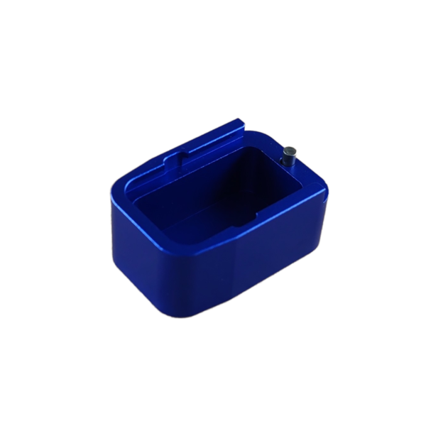 Extención +2 de aluminio diseño liso para Glock 9mm o .40