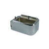 Extención +2 de aluminio diseño liso para Glock 9mm o .40