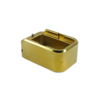 Extención +2 de aluminio diseño liso para Glock 9mm o .40