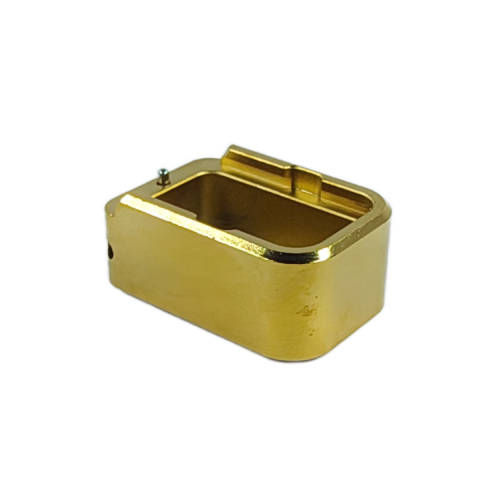 Extención +2 de aluminio diseño liso para Glock 9mm o .40