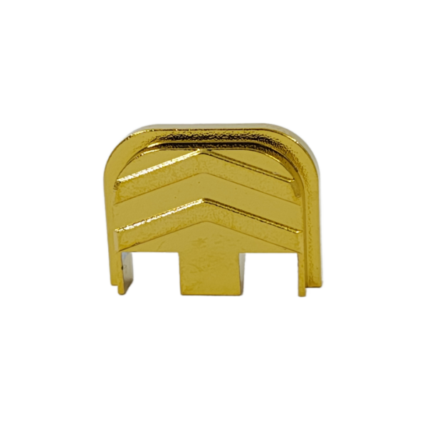 Tapa de percutor - Slide Cover Plate aluminio diseños 3D para Glock 9mm/.40/.45/10mm/.357