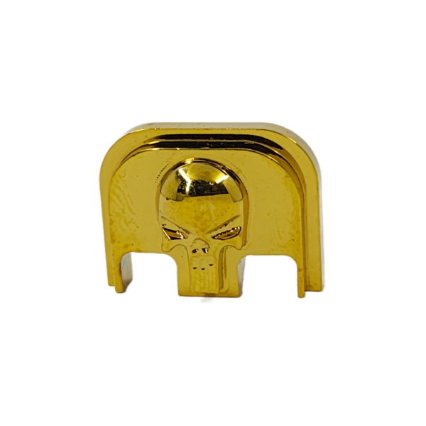 Tapa de percutor - Slide Cover Plate aluminio diseños 3D para Glock 9mm/.40/.45/10mm/.357