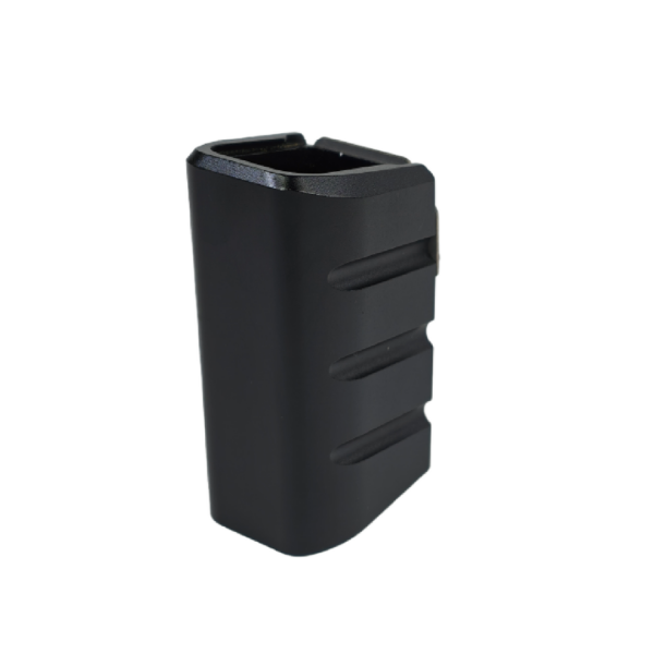 Extención +10 aluminio universal para tolvas de metal doble fila, diseño de franjas en diagonal